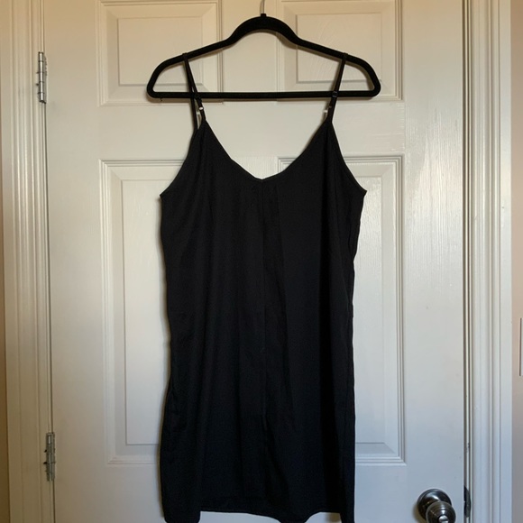 ASOS black slip dress - Picture 2 of 4